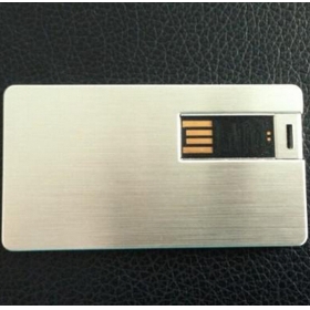 Mini Metal credit card USB flash stick